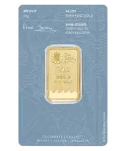 Alternative view of 20g Britannia Gold Minted Bar 999.9