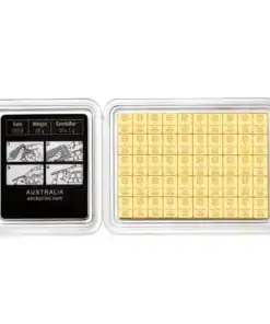 Alternative view of 50 x 1g ABC Gold CombiBar