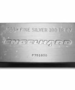 100 oz Engelhard Silver Bar