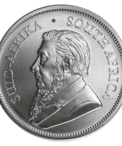1 oz South African Silver Krugerrand Coin – Backdated - Image 3