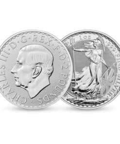 1 oz Royal Mint Silver Britannia Coin – Backdated - Image 3